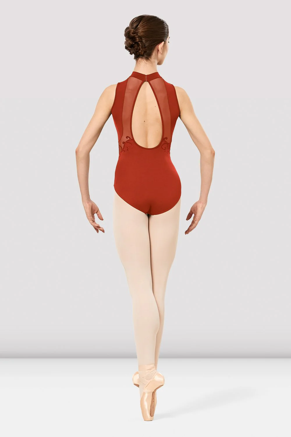 Maillot_Kaiya_Alca_Larga_laranja_Mulher_Rodopio_Loja-Ballet_Funchal_Madeira_2